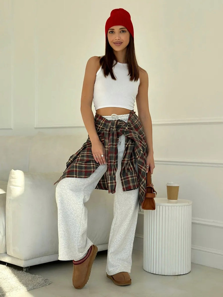 Pantofole donna inverno, pantofole foderate in lana per l'inverno, pantofole suola spessa, comfort per la casa, sneaker invernale, modello Sinda