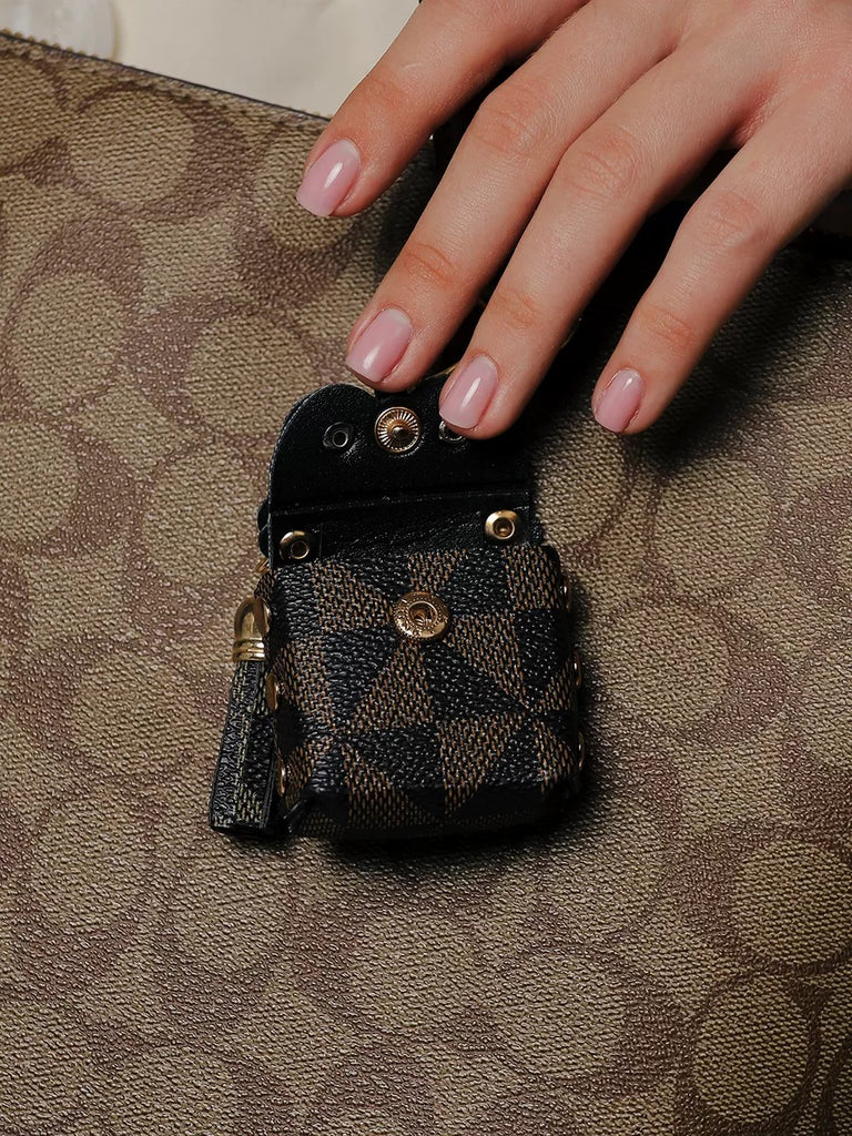 Porte-clés hibou, mini sac fantaisie, bijou de sac original, breloque tendance, accessoire sac à main, modèle Boubou