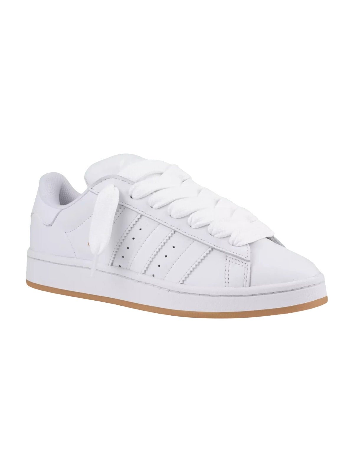 Lacets larges sneakers, lacets plats colorés, lacets épais résistants, mode unisexe, lacets pour baskets et streetwear, y2k, modèle Pencie - Blanc 80 cm
