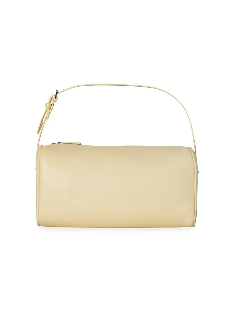 Mini sac à main femme cuir, baguette 90s, petit sac épaule, porté main, bandoulière tendance, modèle Esther - Sac à main - Jaune
