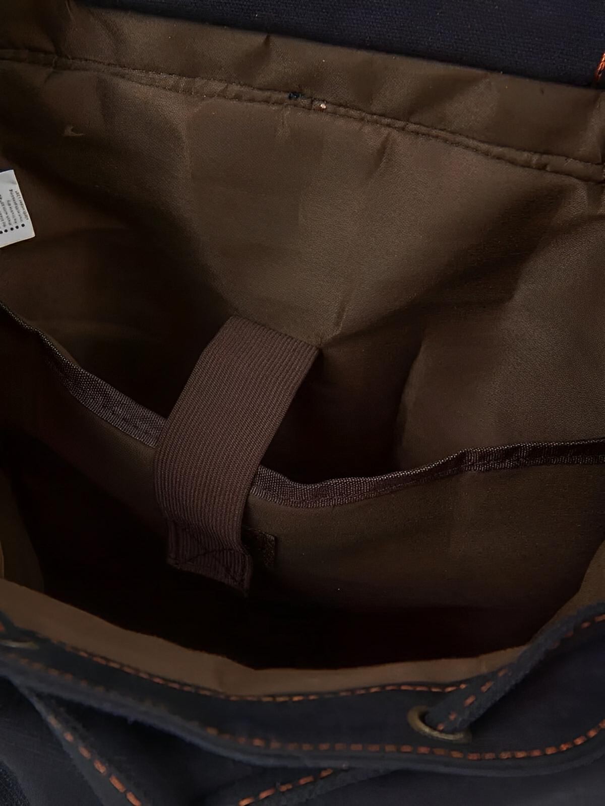 Sac à dos rétro en toile, grand, pour homme, idéal pour voyager, modèle Arselin - Sac à dos - Marron