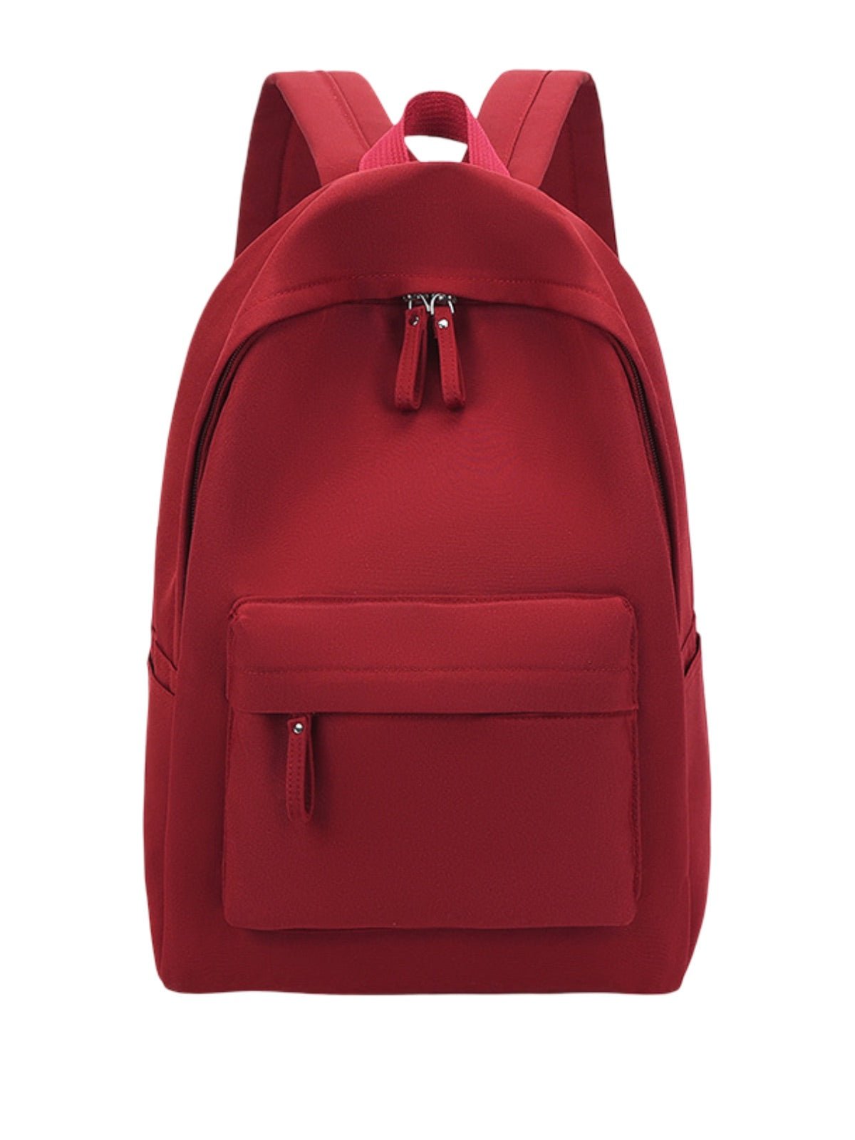 Sac à dos unisexe, compartiment ordinateur, imperméable, grande capacité, usage quotidien, sac d'école, modèle Jixe - Sac à dos - Rouge