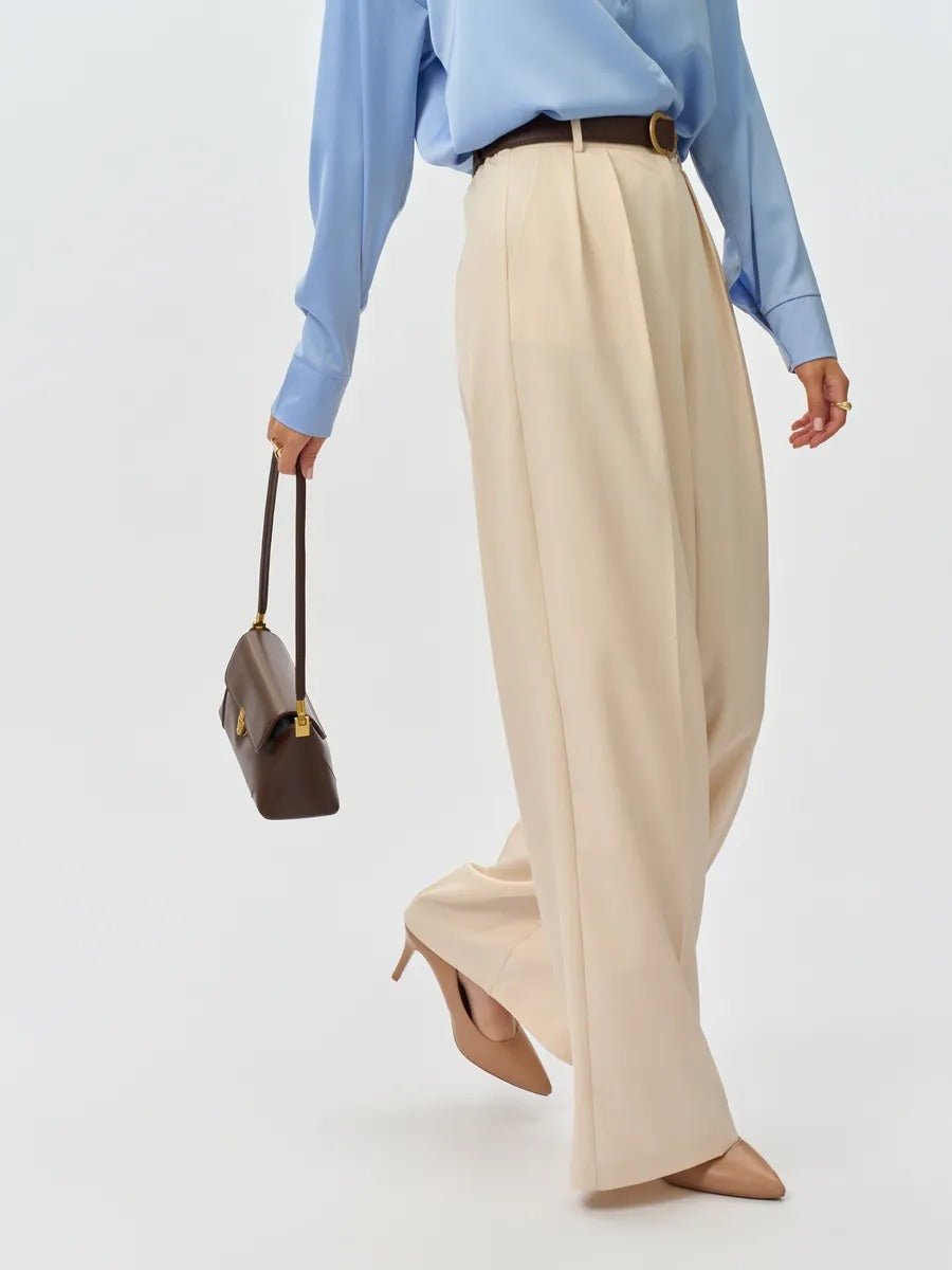 Sac à main baguette femme, sac bandoulière femme, sac épaule vintage, petit sac rigide, sac fermeture dorée, sac chic, modèle Ingrid - Sac à main - Café