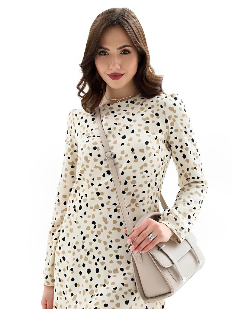 Sac à main baguette noir en simili vegan, bandoulières interchangeables, format structuré, multi - compartiments, élégant et pratique, modèle Katia - Sac à main - Taupe