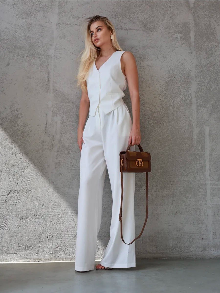 Sac à main femme aspect croco, sac bandoulière chic, sac porté travers avec fermoir doré, aspect moderne, modèle Limona - Sac à main - Marron