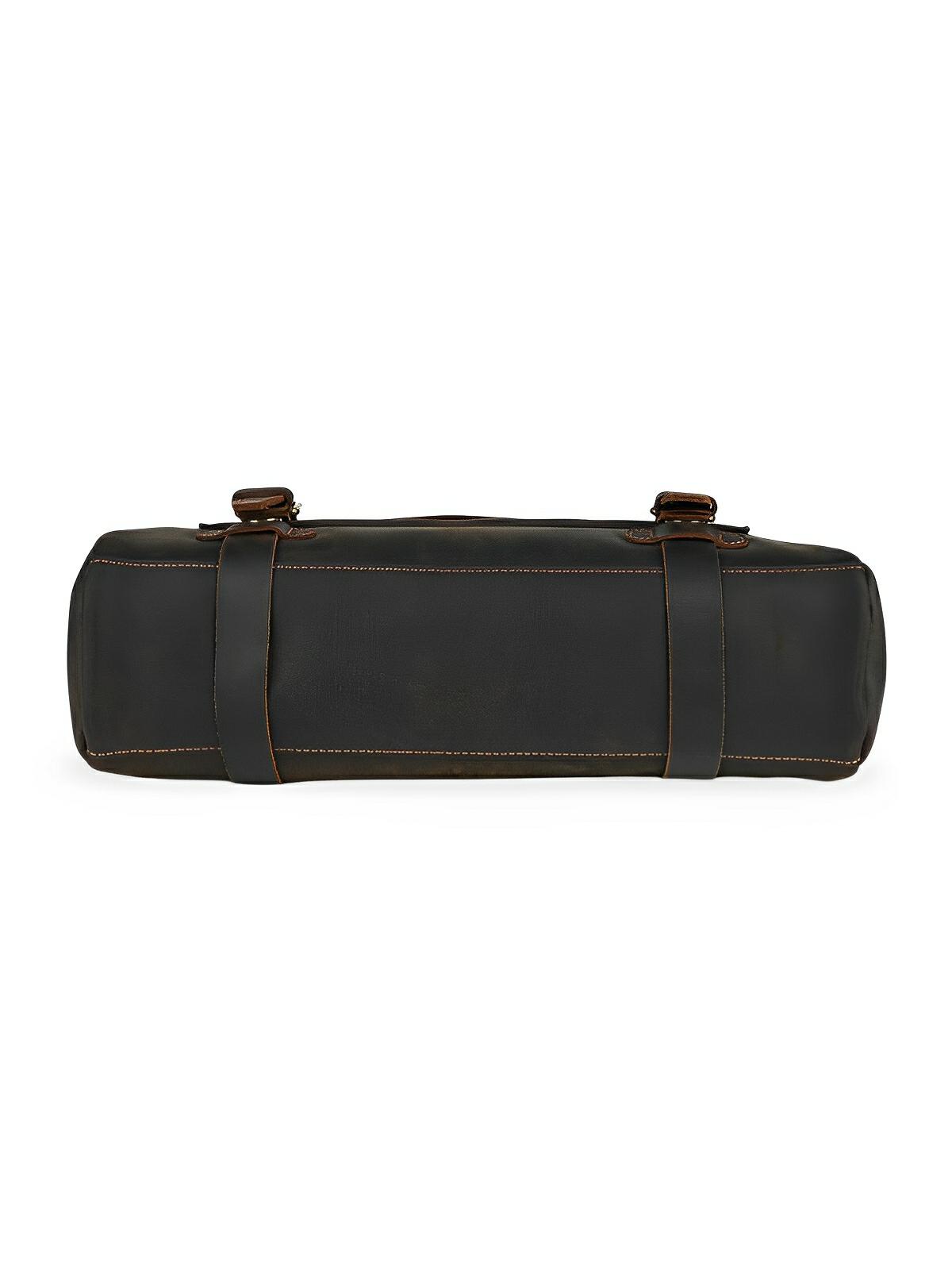 Sac bandoulière en cuir, le compagnon de voyage, modèle Petrus - Sac Bandoulière - Café