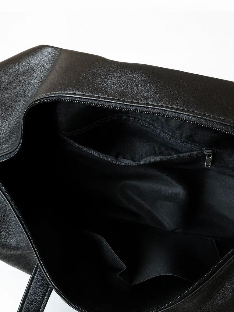 Sac de voyage, sac de vacances, sac imperméable sport, sac week - end compartiment chaussures, sac grande capacité, modèle Florie - Sac de voyage - Noir