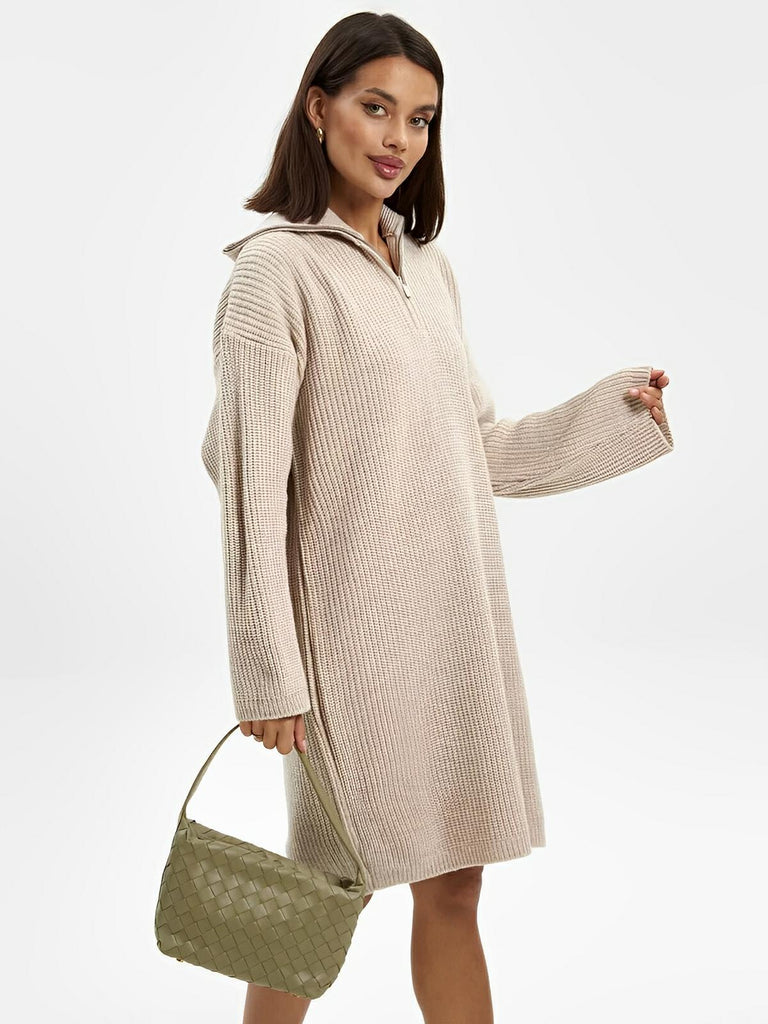 Sac en simili vegan tressé femme, sac baguette épaule et main, design luxe, format compact, tendance 2025, modèle Juliette - Sac à main - Taupe