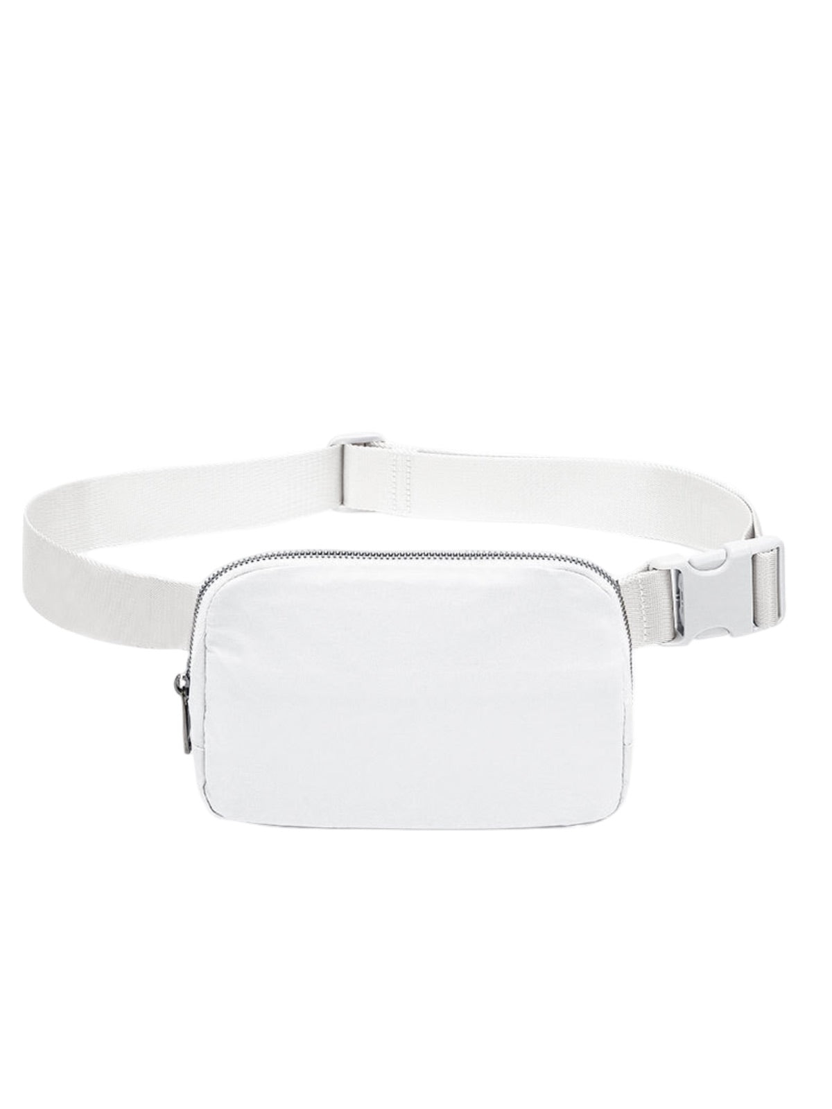Sacoche banane femme, sac sport, sacoche unisexe, sac imperméable, ceinture ajustable, modèle Jocelyne - Sacoche - Blanc