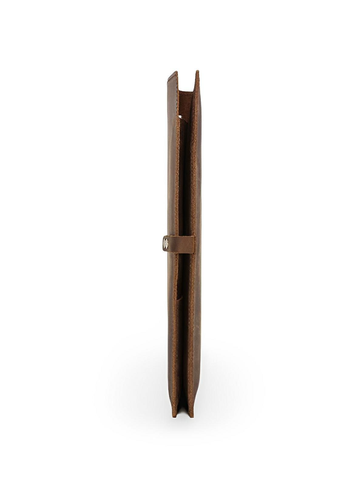 Housse en cuir pour tablette, iPad Pro 12.9, pochette de rangement, porte-cartes, support stylo et rabat sécurisé, modèle Tarcisius