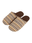 Chaussons d’intérieur coton, semelle souple antidérapante, confort thermique toutes saisons, chaussons unisexe, style maison cosy, modèle Cirmus