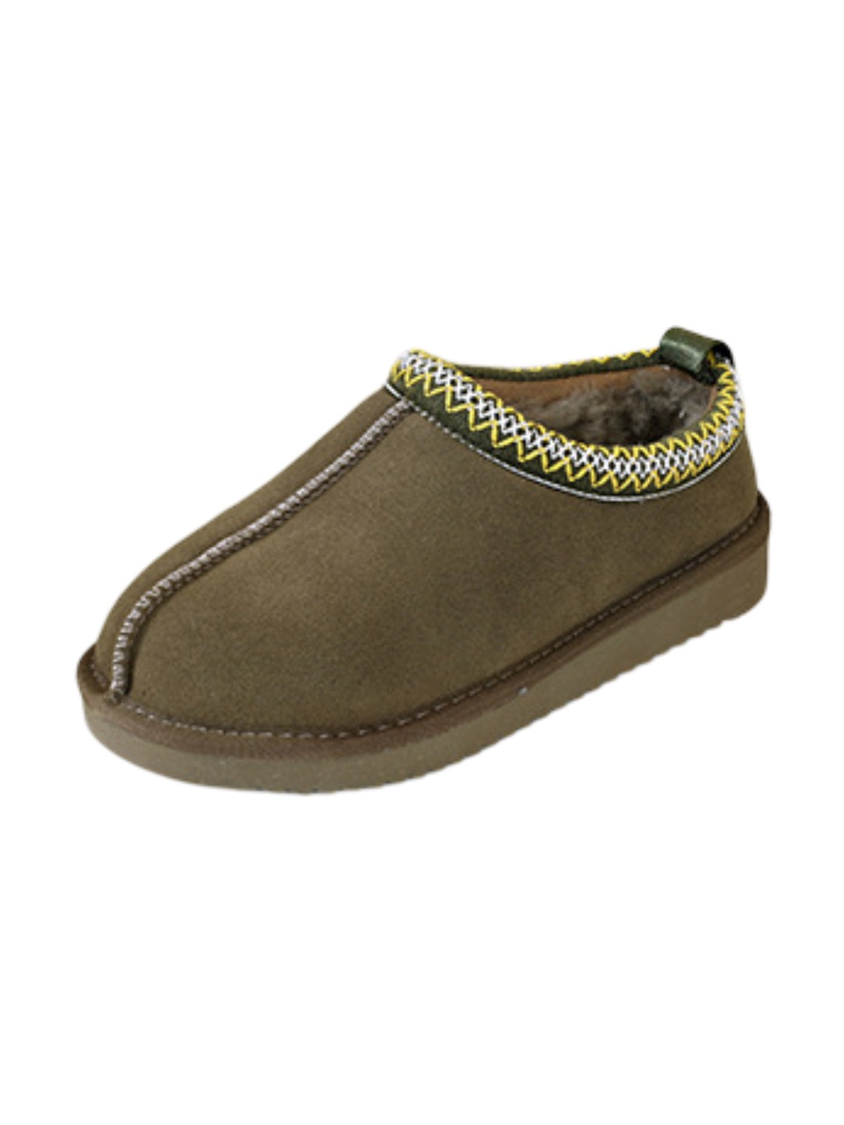 Women's winter slippers, wool-lined slippers for winter, thick sole slippers, home comfort, winter sneakers, Sinda model
