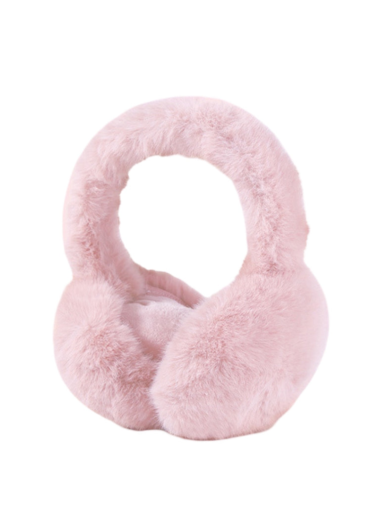 Cache-oreilles doux en fausse fourrure, accessoire chaud pour l’hiver, cache-oreilles pliable et léger, protection contre le froid et le vent, confort moelleux, modèle Jound