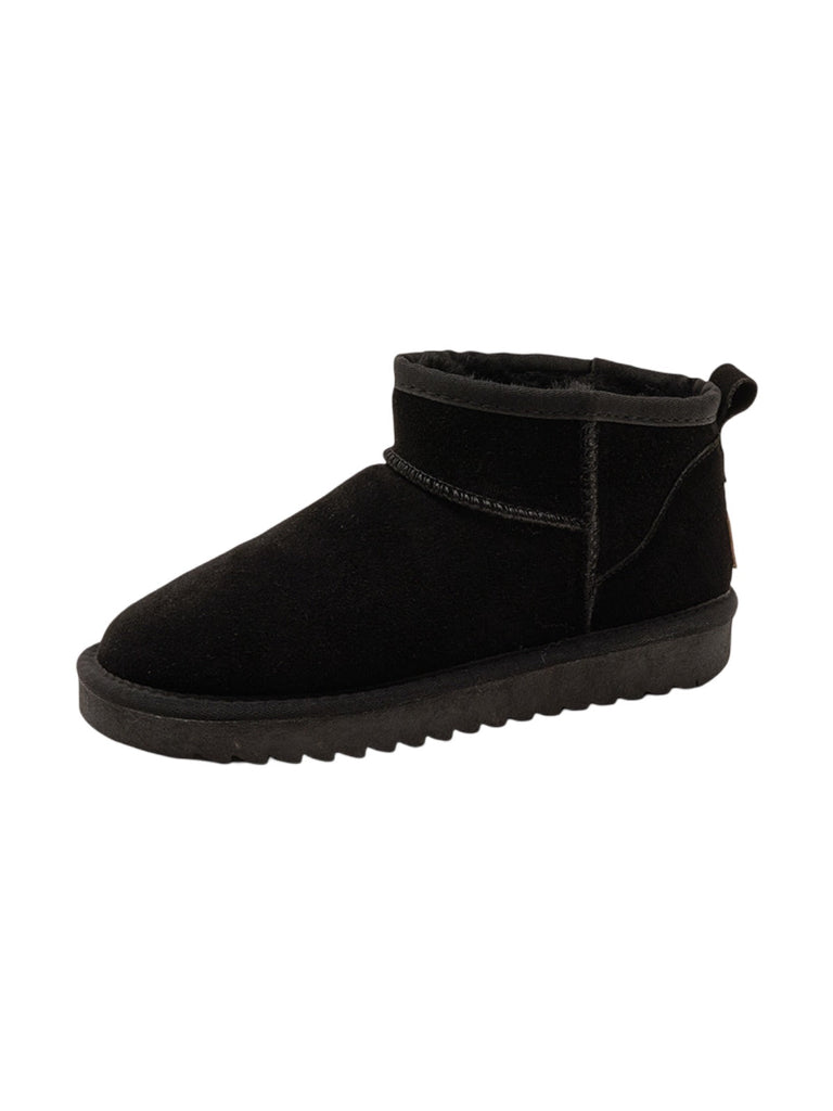 Women's winter slippers, warm lined indoor non-slip slippers, short comfort boots, Nezdine model
