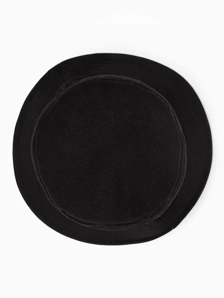 Bob en coton unisexe, broderie Reclusive, protection solaire, pliable, modèle Atom - Casquette - Noir