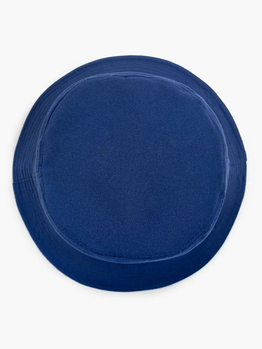 Bob en coton unisexe, broderie Reclusive, protection solaire, pliable, modèle Atom - Casquette - Bleu