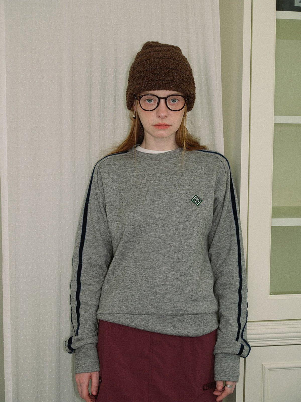 Bonnet chaud femme hiver, accessoire maille texturée, laine bouclette confortable, couvre - chef doux et ample, style unisexe tendance, look streetwear hiver, modèle Bernie - Bonnets - Marron