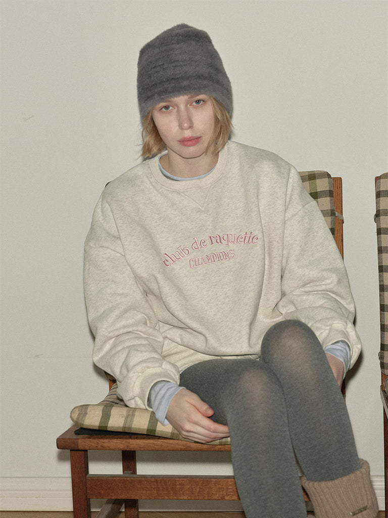 Bonnet d'hiver en nylon duveteux, bonnet doux femme, bonnet maille dégradé, bonnet chaud sans couture, bonnet style vintage, modèle Zaza - Bonnets - Gris