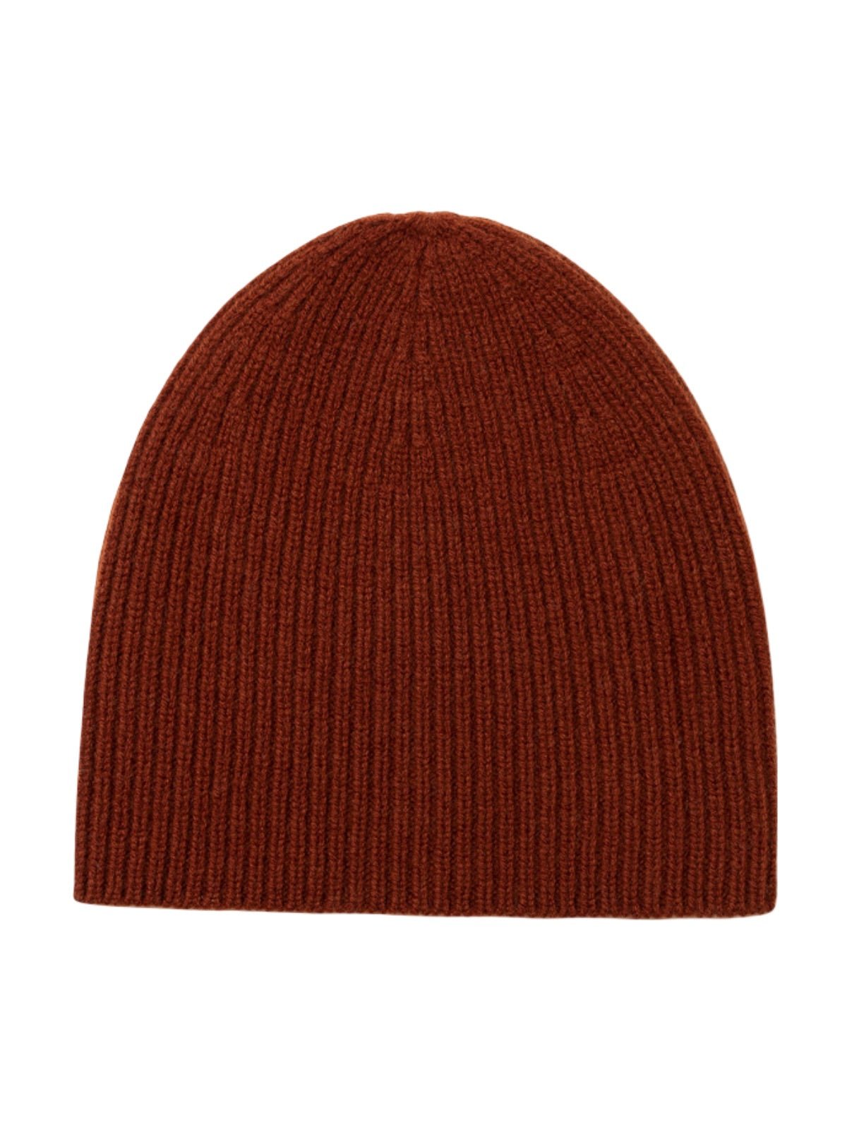 Bonnet en laine chaude pour homme, maille côtelée extensible, style minimaliste et confortable pour l'hiver, modèle Lokey - Bonnets - Bordeaux