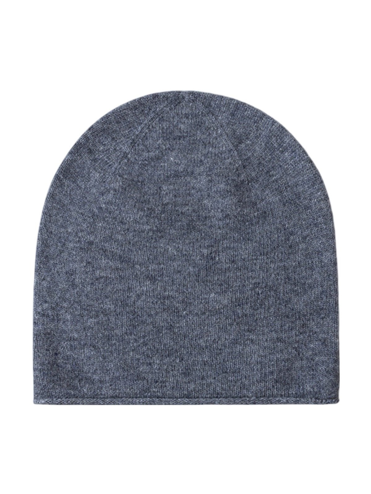 Bonnet en laine mérinos, tricot sans couture, unisexe, doux et chaud, bonnet extensible hiver, léger et compact, modèle Jay - Bonnets - Gris
