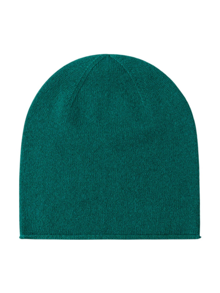 Bonnet en laine mérinos, tricot sans couture, unisexe, doux et chaud, bonnet extensible hiver, léger et compact, modèle Jay - Bonnets - Vert