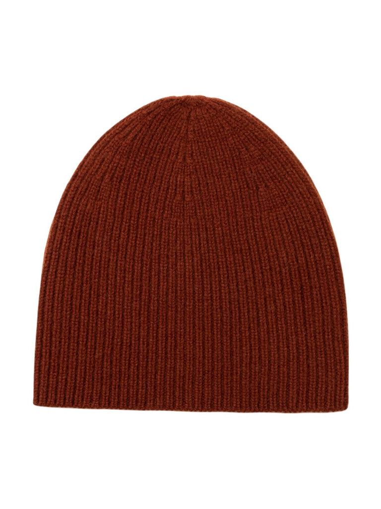 Bonnet en pure laine côtelée, doux et chaud pour l’hiver, style minimaliste femme, idéal pour affronter le froid avec confort, modèle Kim - Bonnets - Bordeaux