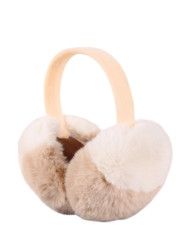 Cache - oreilles doux, imitation fourrure, pliable, chaud, mixte, confort hivernal, protection contre le vent, extérieur, mode hiver, modèle Finaria - Cache - oreilles - Beige