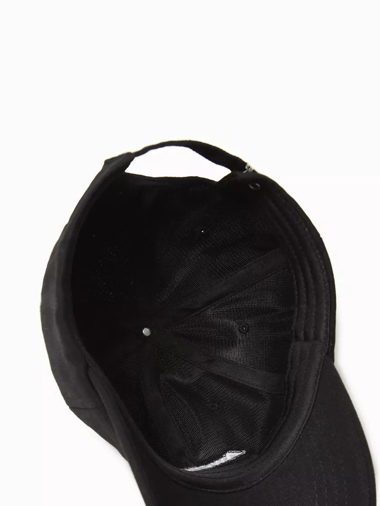 Casquette baseball coton brodée Awesome, ajustable, visière courbée, plusieurs couleurs, modèle Volin - Casquette - Noir