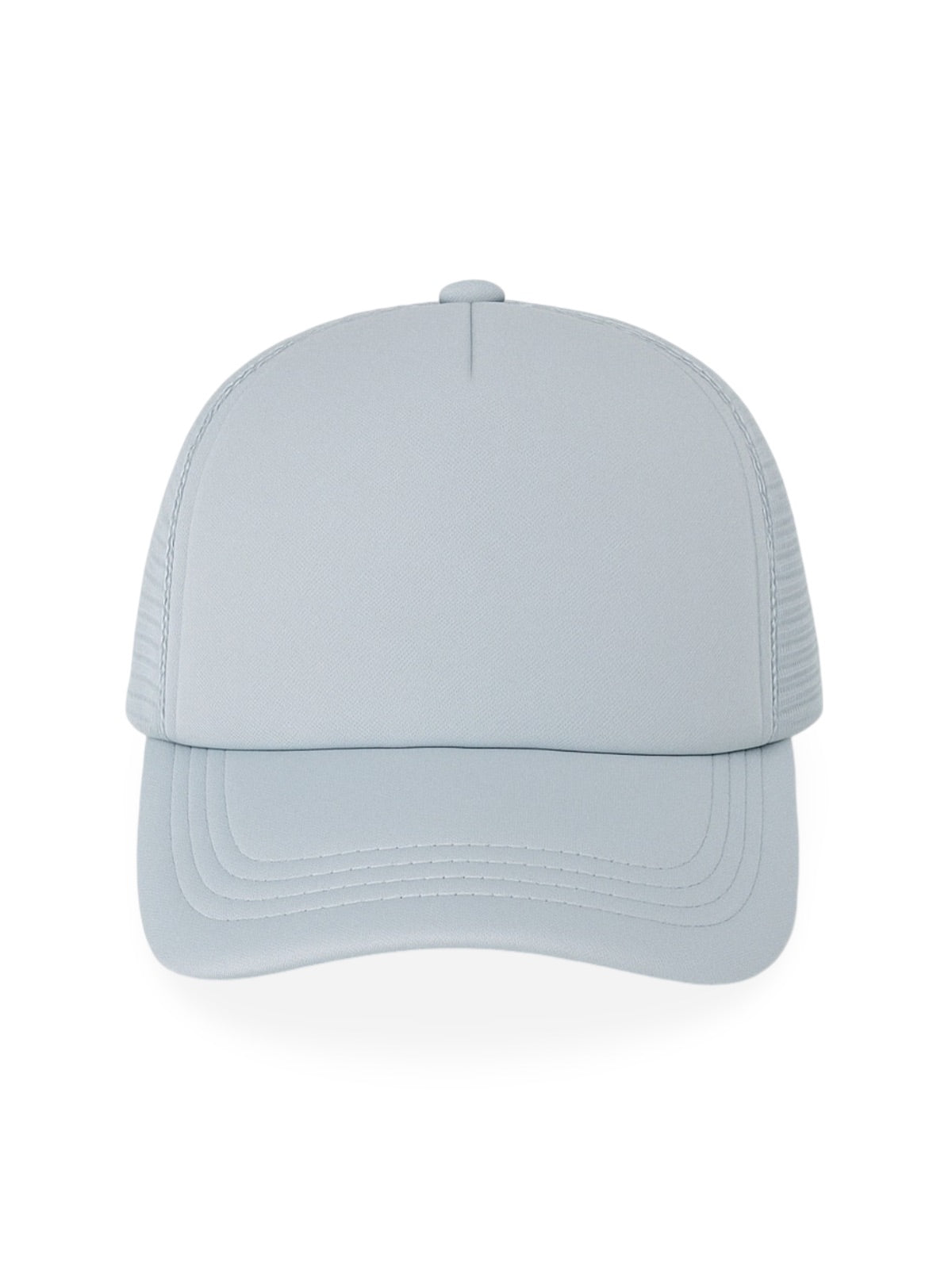 Casquette filet unie, légère et respirante, réglable, idéale pour l'été, modèle Quinn - Casquette - Gris