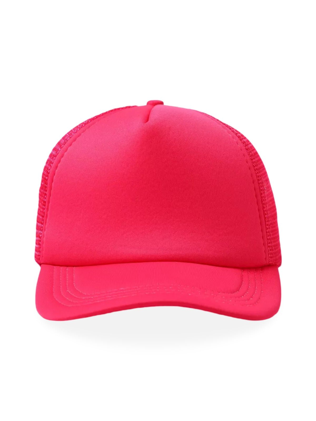 Casquette filet unie, légère et respirante, réglable, idéale pour l'été, modèle Quinn - Casquette - Fuchsia