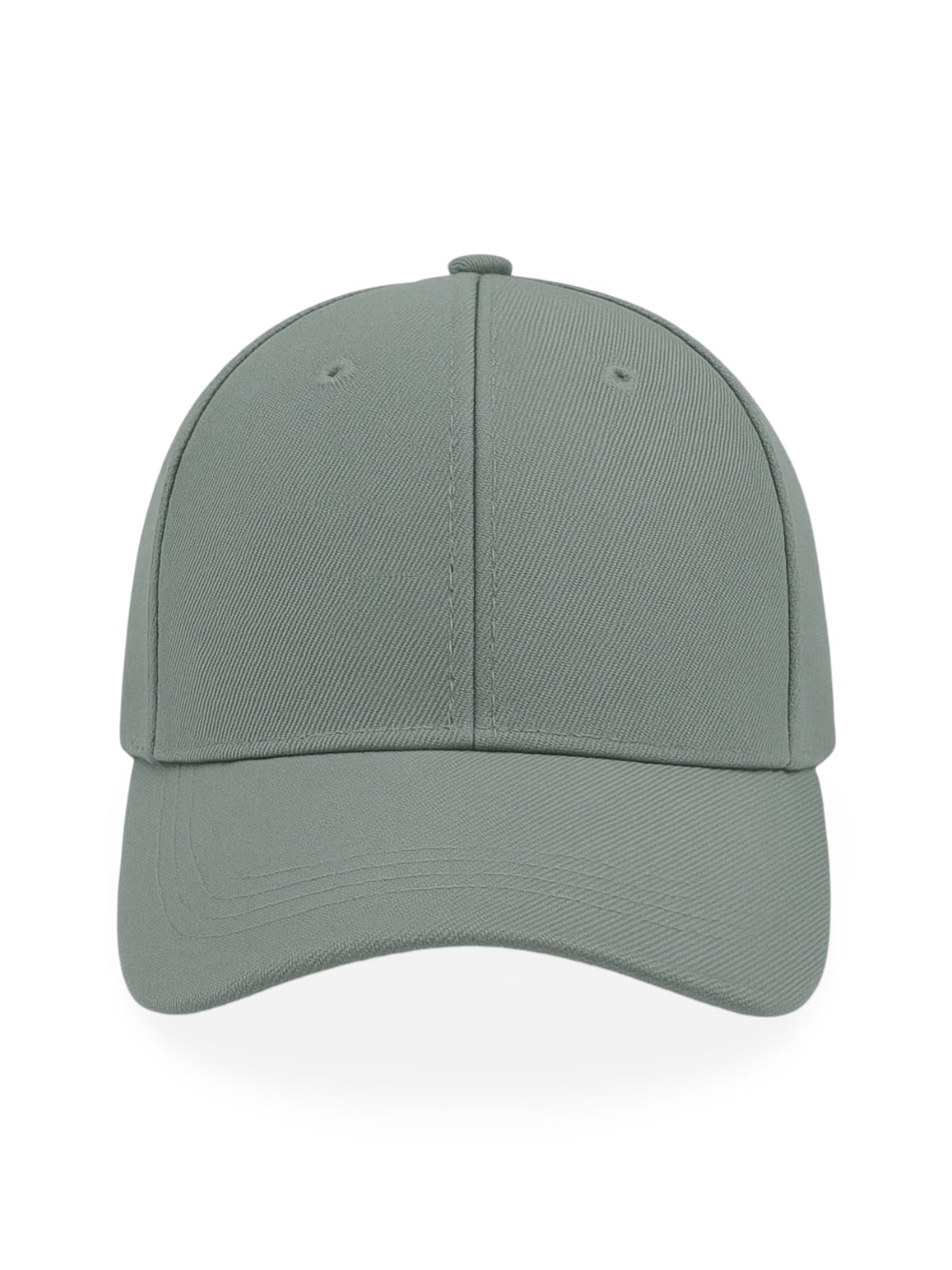 Casquette unie colorée, à visière courbée, réglable, au polyester respirant, look minimal, modèle Gaby - Casquette - Gris