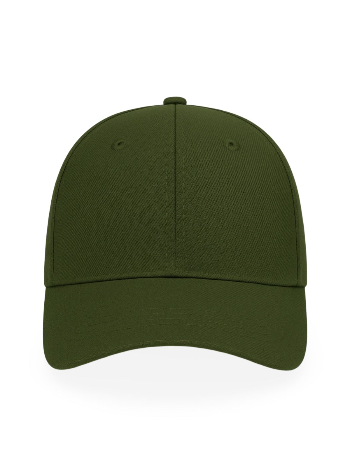 Casquette unie colorée, à visière courbée, réglable, au polyester respirant, look minimal, modèle Gaby - Casquette - Kaki