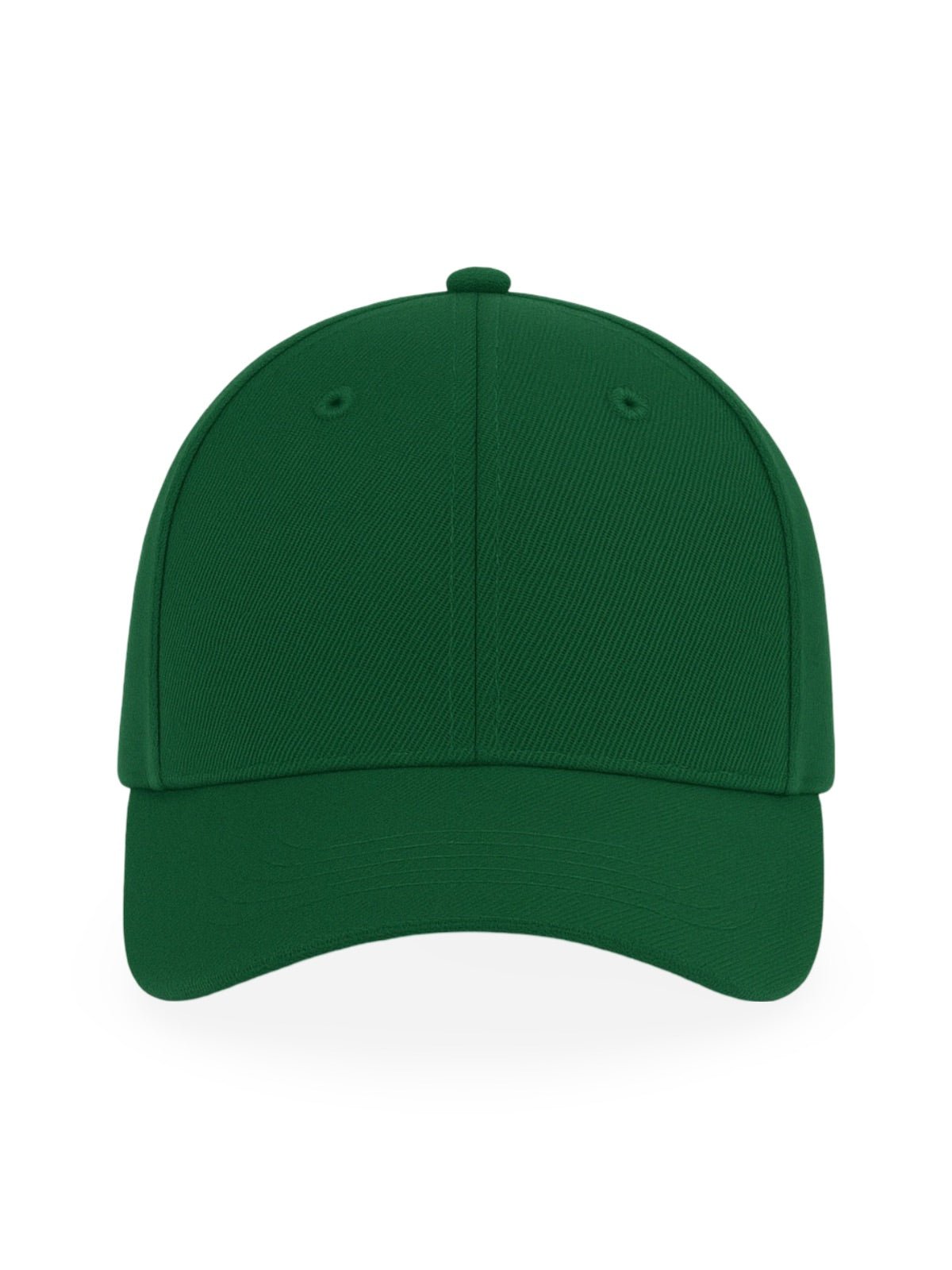 Casquette unie colorée, à visière courbée, réglable, au polyester respirant, look minimal, modèle Gaby - Casquette - Vert