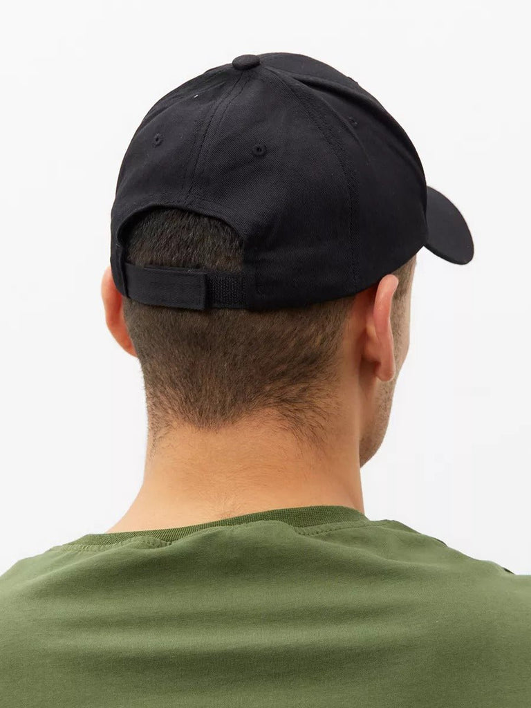 Casquette unie colorée, à visière courbée, réglable, au polyester respirant, look minimal, modèle Gaby - Casquette - Noir