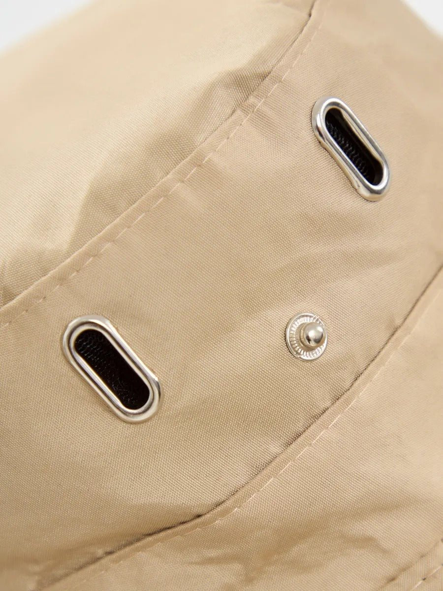 Chapeau large bord, protection solaire UPF 50+, accessoire plein air, couvre - chef unisexe été, modèle respirant léger, style randonnée, tissu séchage rapide, modèle Hitar - Chapeau de paille - Beige