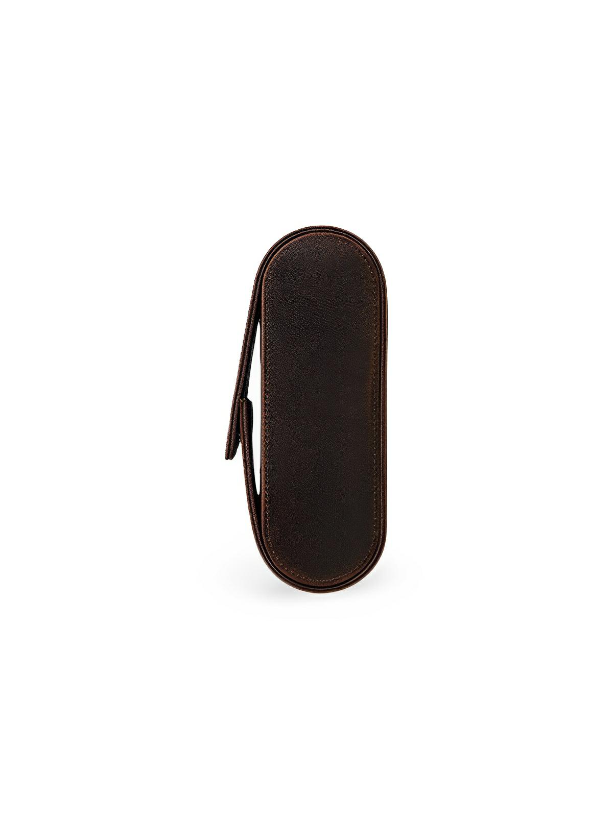 Coffret à montres, en cuir, grand format, modèle Verner - Coffret - Café