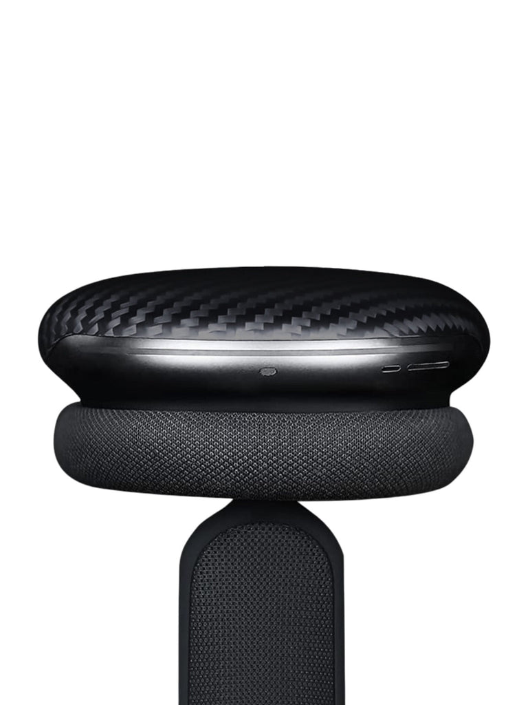 Coque AirPods Max carbone, protection intégrale, design léger, texture fibre carbone, accessoire premium, modèle Eryx - Accessoire AirPods Max - Carbone