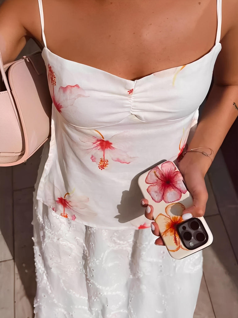 Coque iPhone, protection anti - choc, impression numérique, style artistique, coque rigide fine, compatible MagSafe, modèle Kaelith - Coque iPhone - Beige iPhone 13