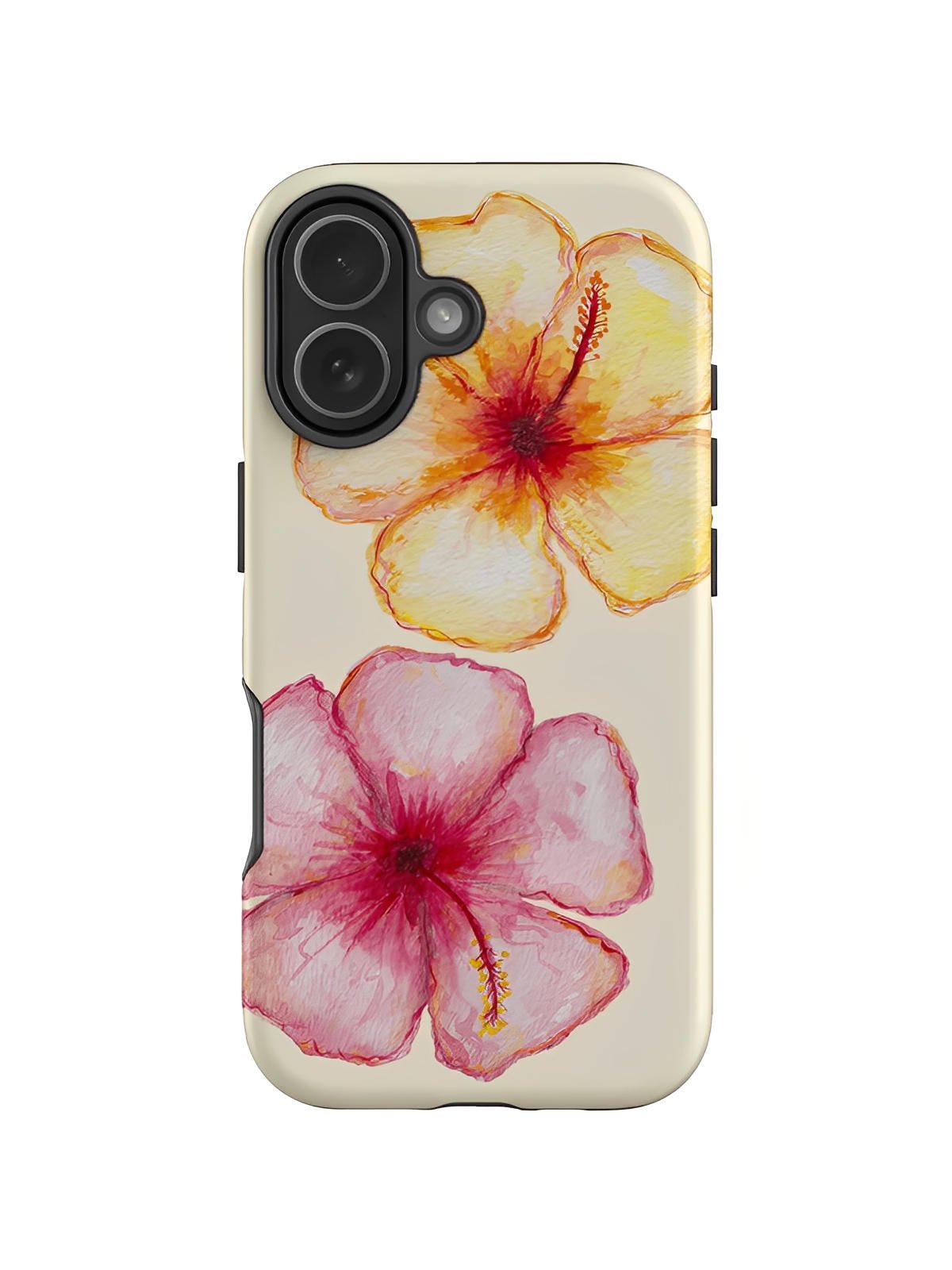 Coque iPhone, protection anti - choc, impression numérique, style artistique, coque rigide fine, compatible MagSafe, modèle Kaelith - Coque iPhone - Beige iPhone 13