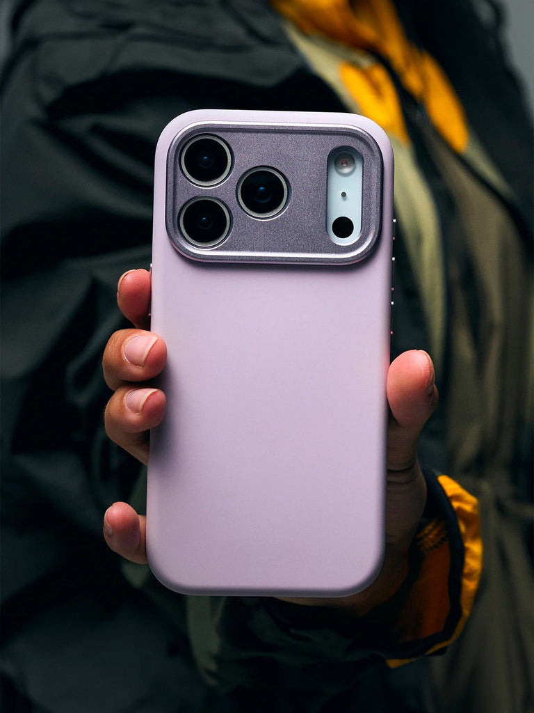 Coque iPhone silicone liquide, douce au toucher, protection intégrale, antichoc, design mat, rebords caméra renforcés, modèle Zerbi - Coque iPhone - Lavande iPhone 13