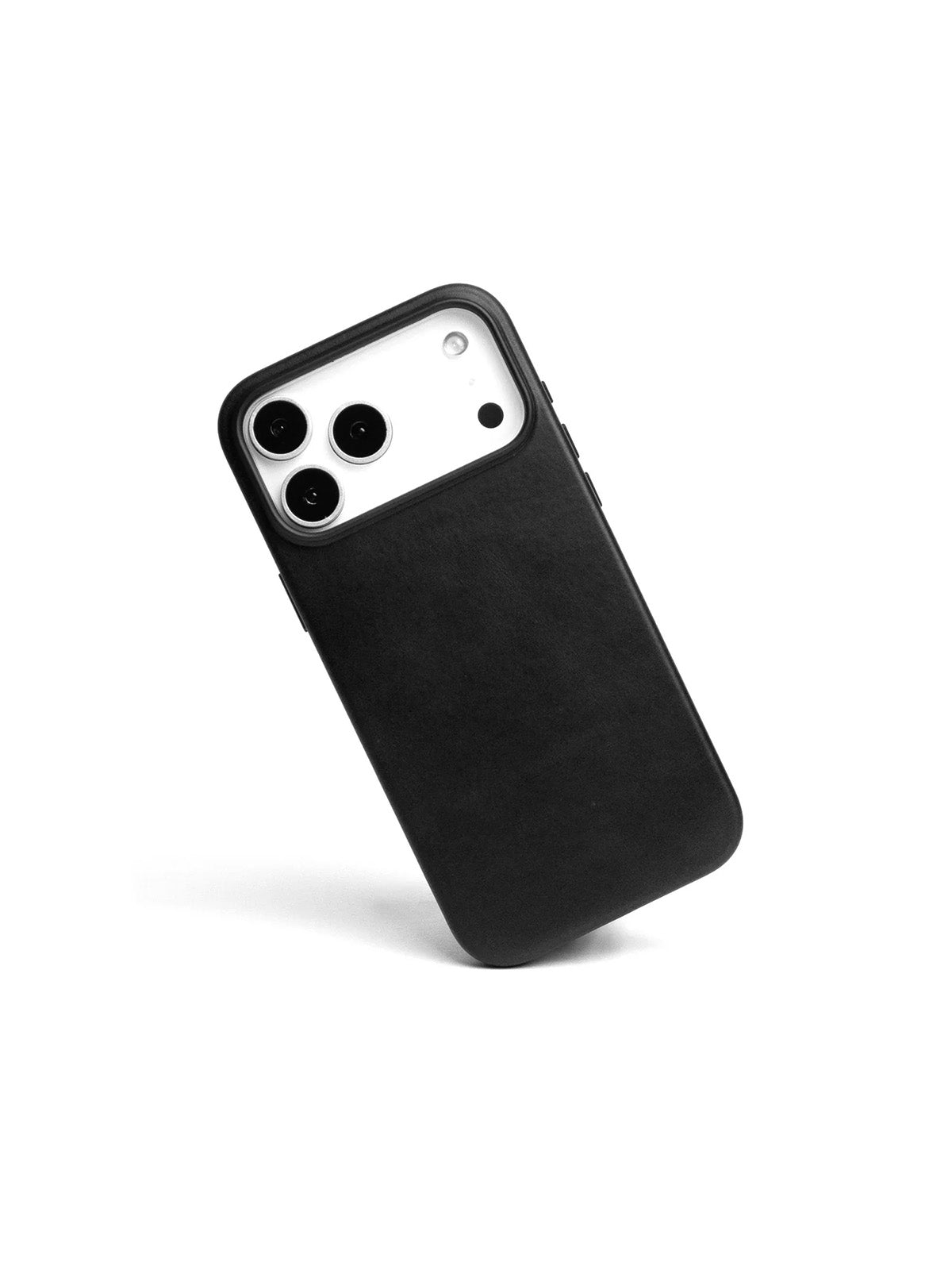 Coque magnétique simili pour iPhone, protection intégrale, magsafe, texture premium, anti - choc, fine, modèle Servian - Coque iPhone - Noir iPhone 13