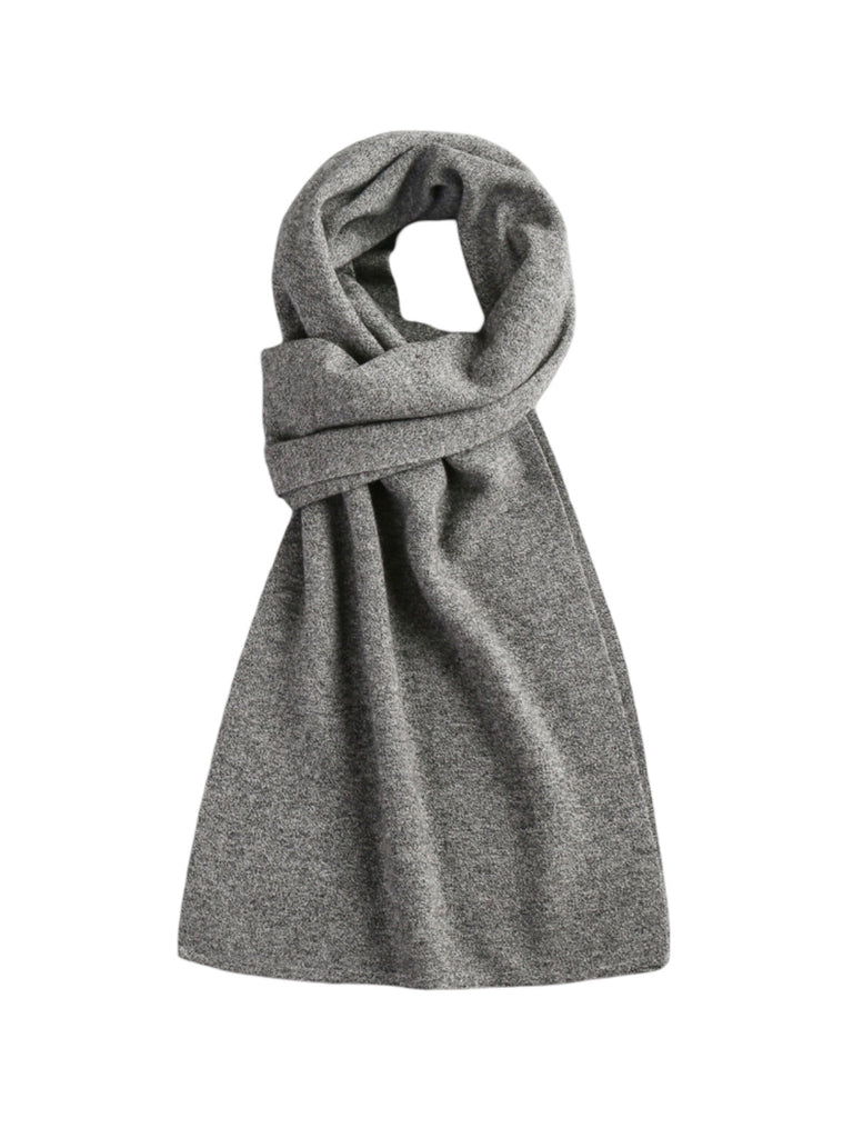 Écharpe chaude en laine, douceur enveloppante pour l’hiver, parfaite pour les journées froides, accessoire incontournable du quotidien, pour l'homme moderne, modèle Mike - Écharpe - Gris