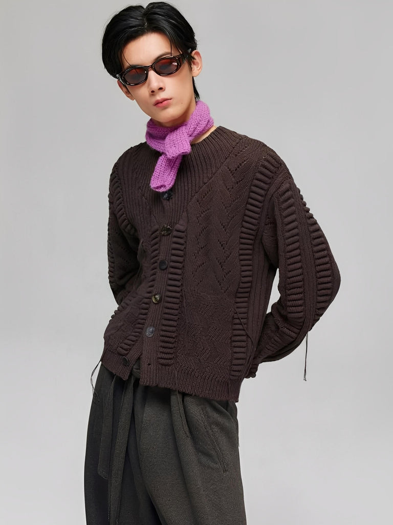 Écharpe courte unisexe en laine mélangée, mini foulard tricoté, douceur chaude pour l’hiver, style minimal chic, accessoire tendance automne hiver, modèle Migène - Écharpe - Rose