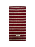 Écharpe en laine rayée, tricot chaud et doux, accessoire d'hiver tendance, rayures larges colorées, chaleur et confort au quotidien, modèle Harria