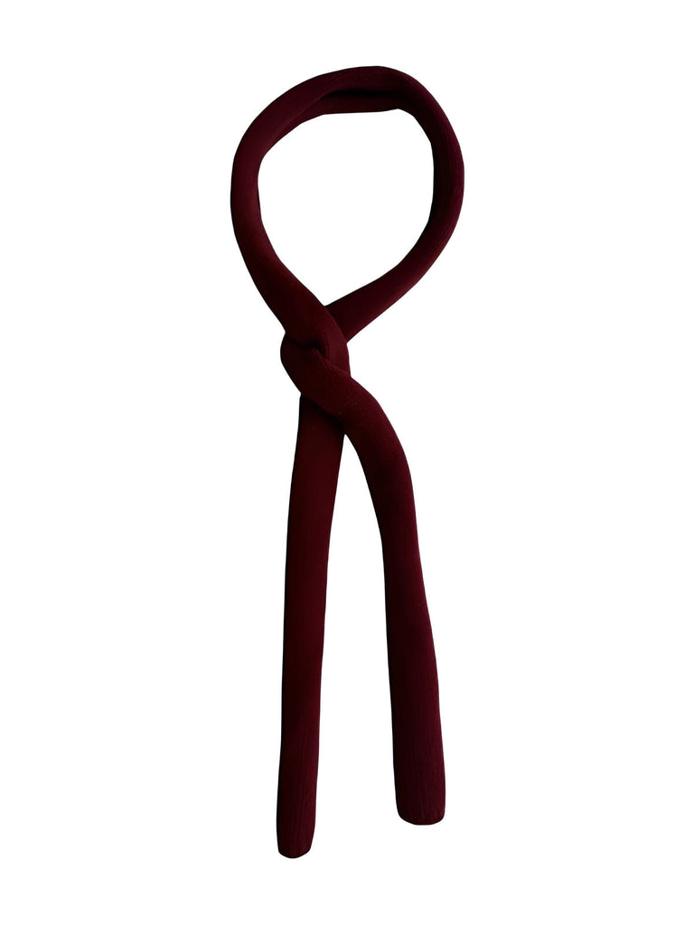 Sciarpa sottile in pura lana, al tatto morbida, formato stretto, calda e leggera, stile minimalista, inverno 2024, diversi colori, modello Estelle