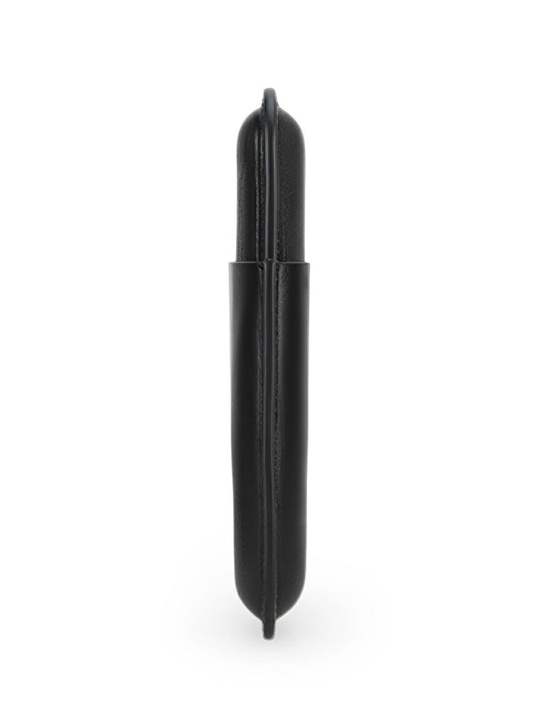 Étui à cigares, en cuir, idéal à transporter, format compact modèle Méliton - Coffret - Noir