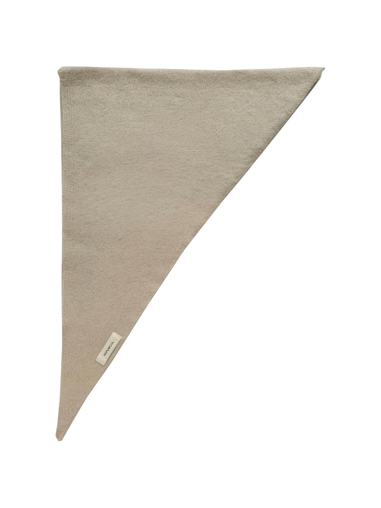 Foulard con cappuccio in lana, foulard triangolare da annodare, copricapo morbido e caldo, accessorio in lana per l'inverno, foulard stile rétro moderno, modello Lasmi