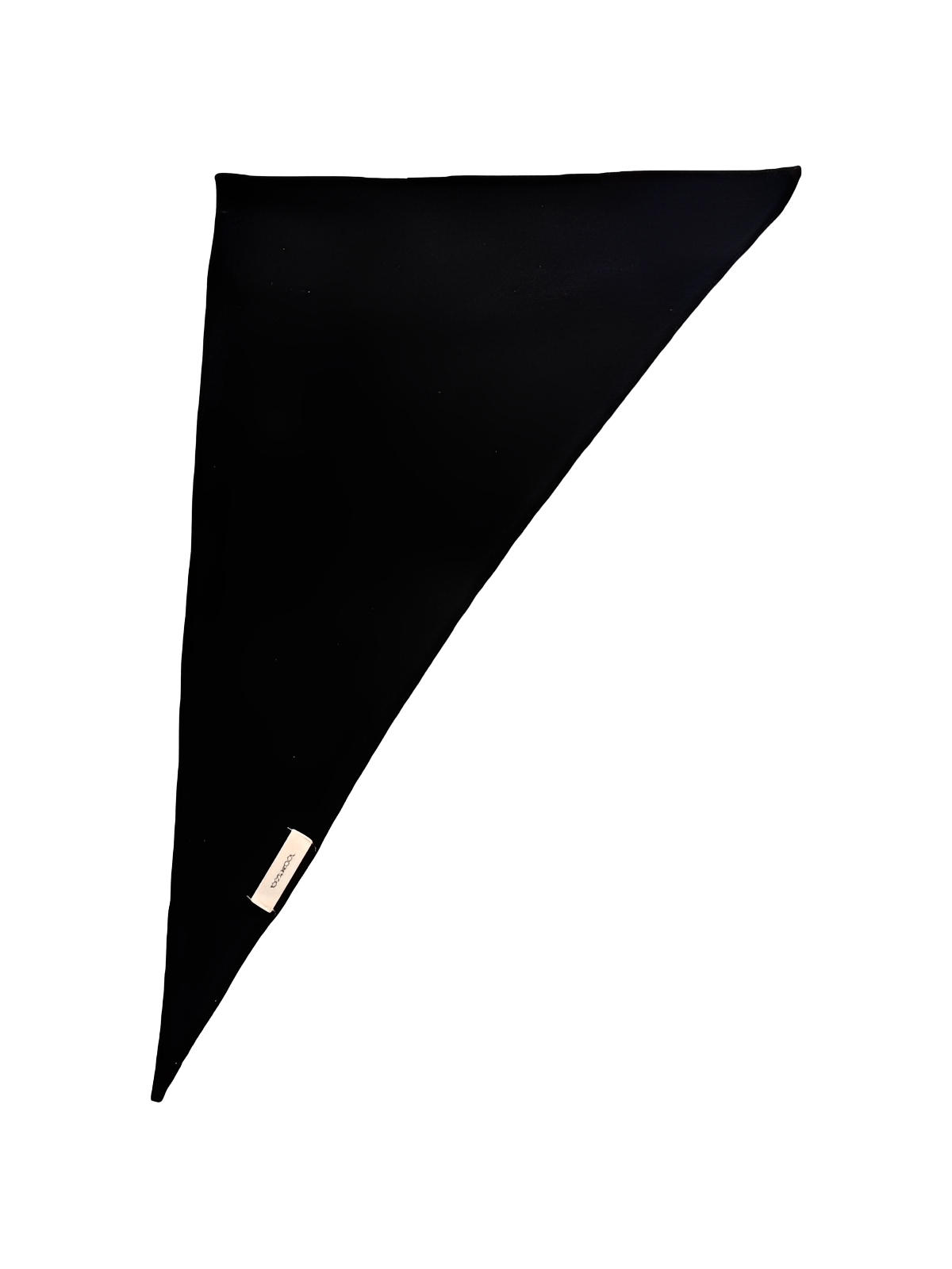 Foulard con cappuccio in lana, foulard triangolare da annodare, copricapo morbido e caldo, accessorio in lana per l'inverno, foulard stile rétro moderno, modello Lasmi