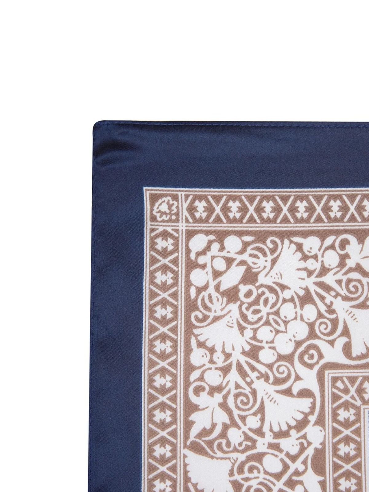 Foulard femme aspect soie viscose, carré 90x90, motif cachemire multicolore, accessoire cheveux, écharpe fine légère, style chic printemps été, cadeau original modèle Clémence - Écharpe - Cachemire