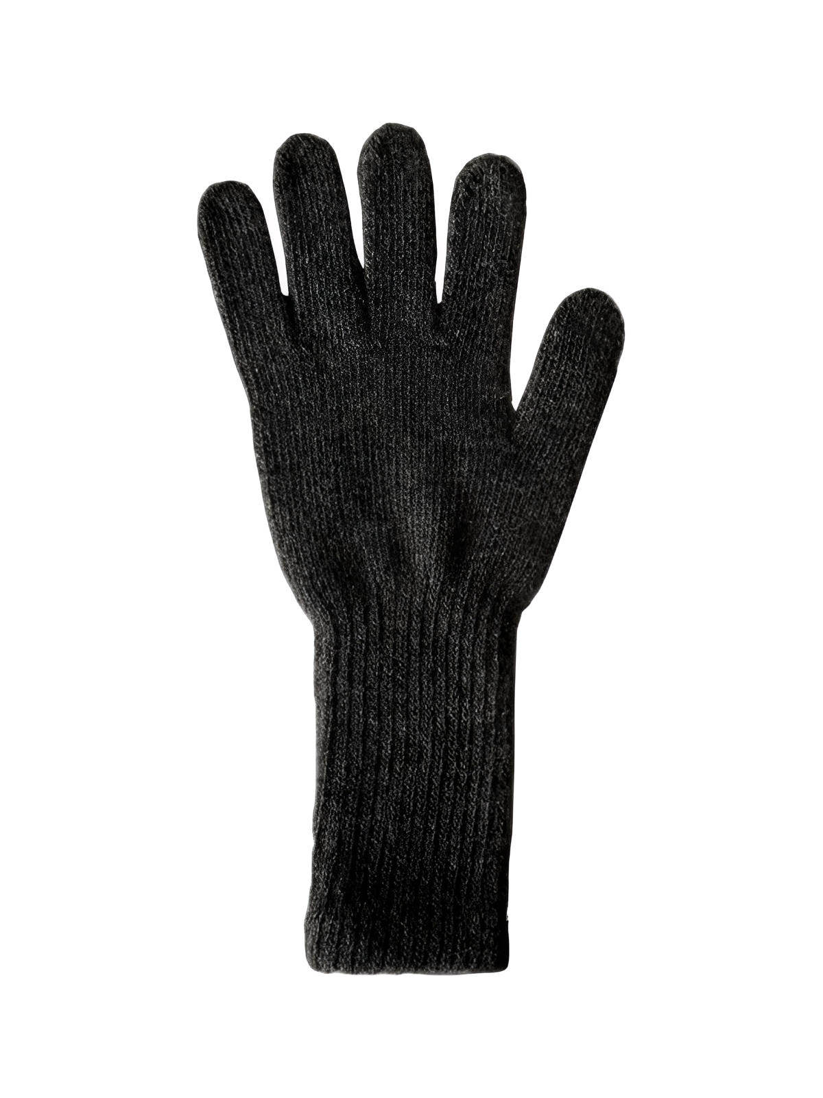 Guanti lunghi in lana, guanti invernali morbidi, guanti da donna a maglia a coste, guanti lavorati a maglia caldi, guanti confortevoli effetto cachemire, modello Vélie